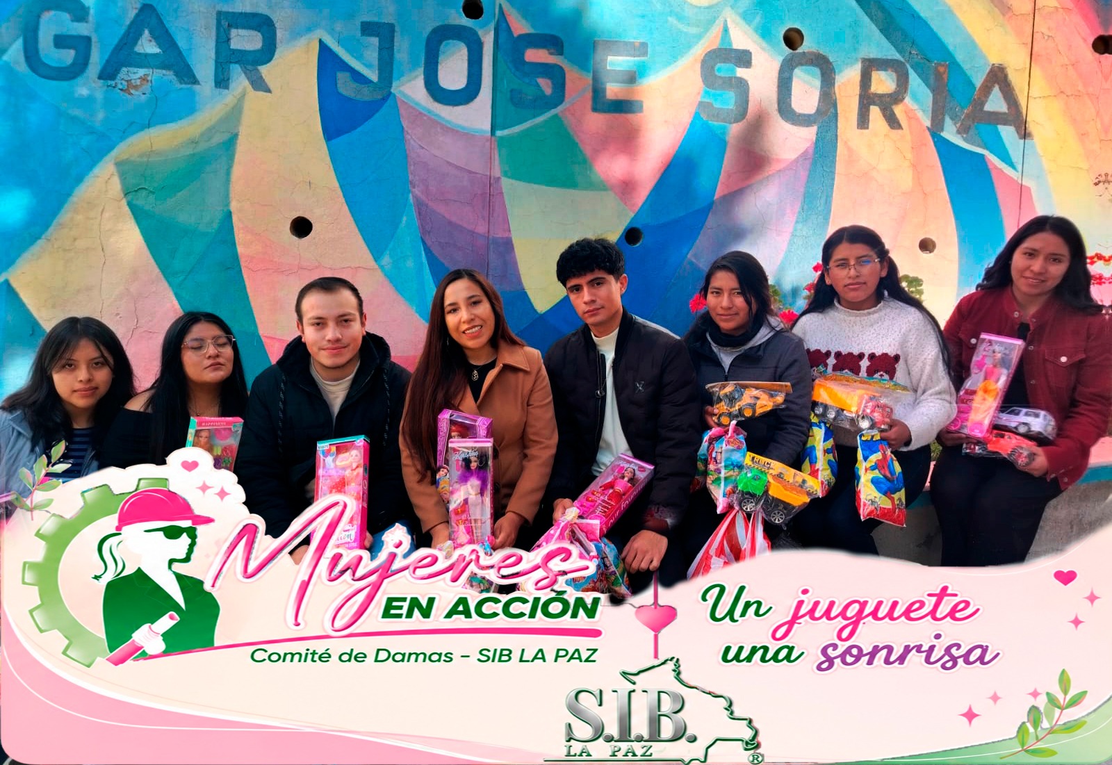 "UN JUGUETE, UNA SONRISA": SIB LA PAZ FORTALECE SU COMPROMISO SOCIAL CON LA NIÑEZ VULNERABLE whatsapp image 2026 06 18 at 15.39.27