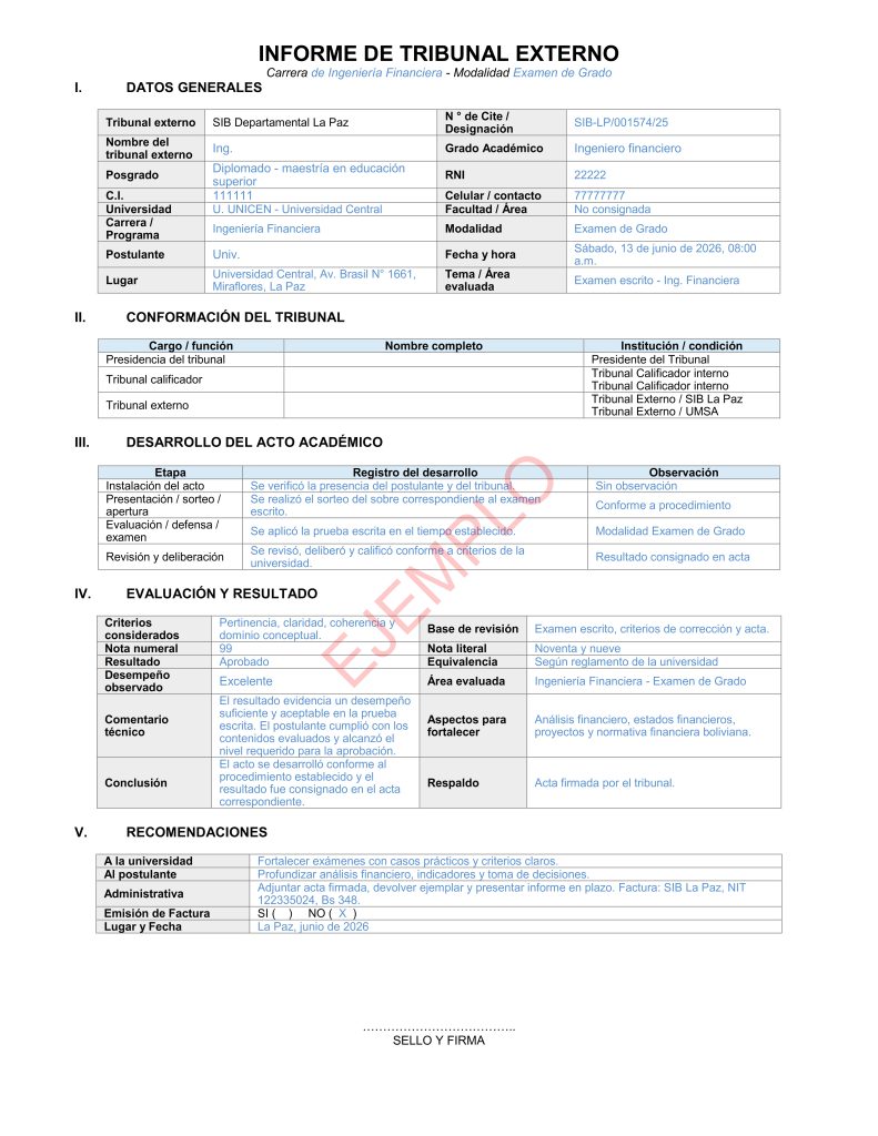 Services informe tribunal externo ejemplo 001