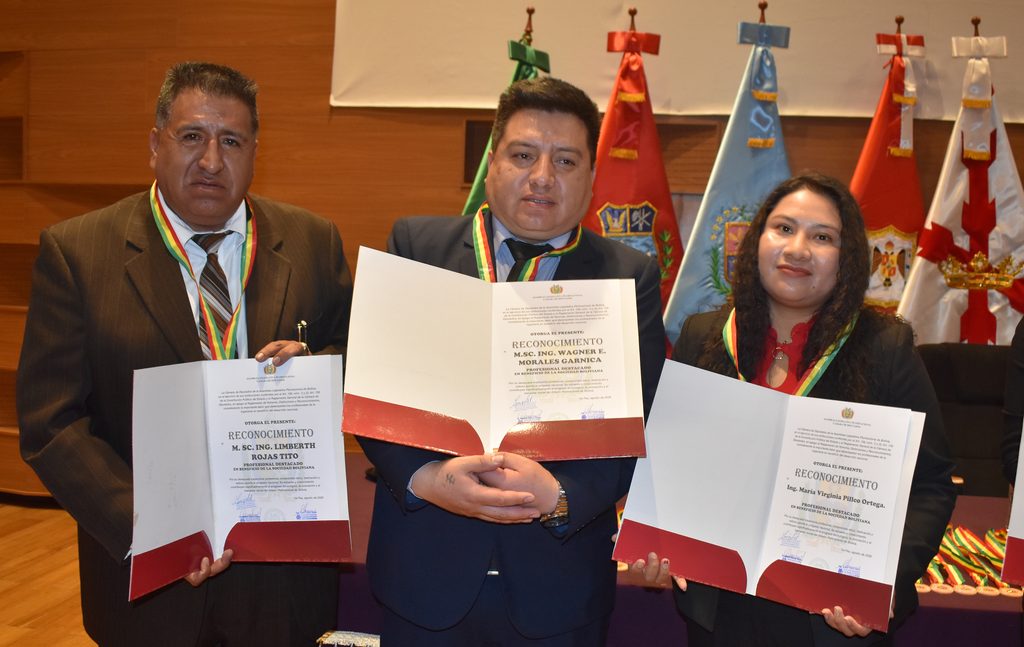 SIB LA PAZ: MÁS DE 300 PROFESIONALES RECIBEN LA MEDALLA AL MÉRITO POR SU EXCELENCIA TÉCNICA Y COMPROMISO CON EL ESTADO BOLIVIANO 6
